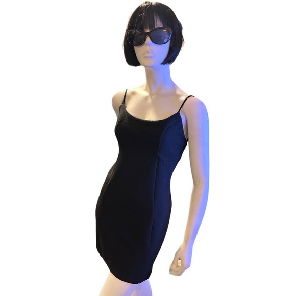 Lulus Bodycon Black Mini Dress, Size 10, NWOT - Picture 3 of 4